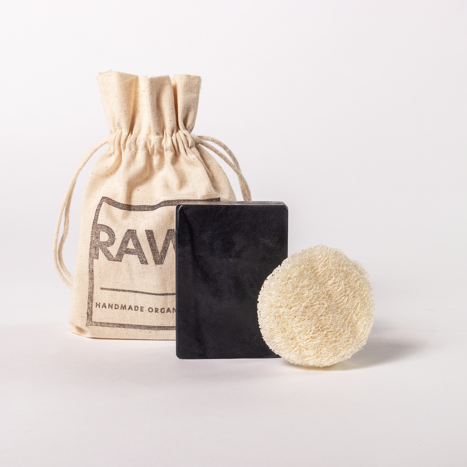 COCOA BUTTER ACTIVATED CHARCOAL SOAP - RAWS | RAW NATURAL SOAP