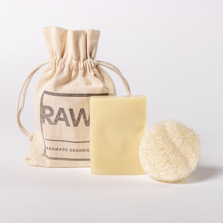 COCOA BUTTER COCONUT OIL OLIVE OIL SOAP - RAWS | RAW NATURAL SOAP